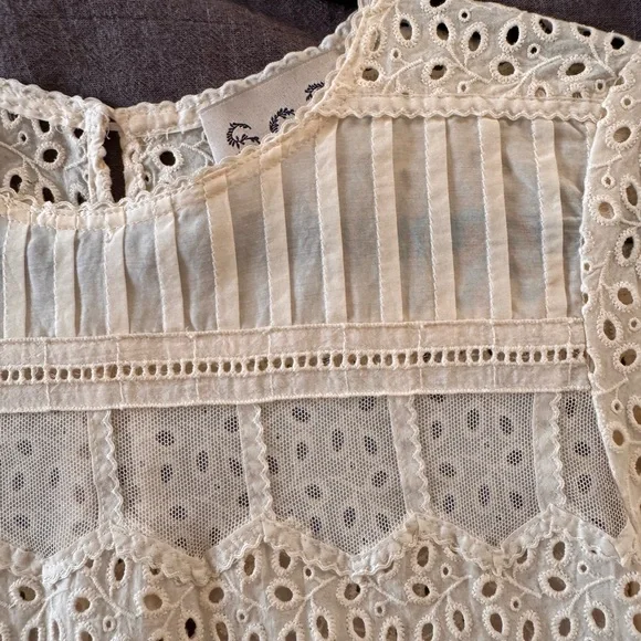 Sea New York Cream Eyelet Blouse - Picture 7 of 7